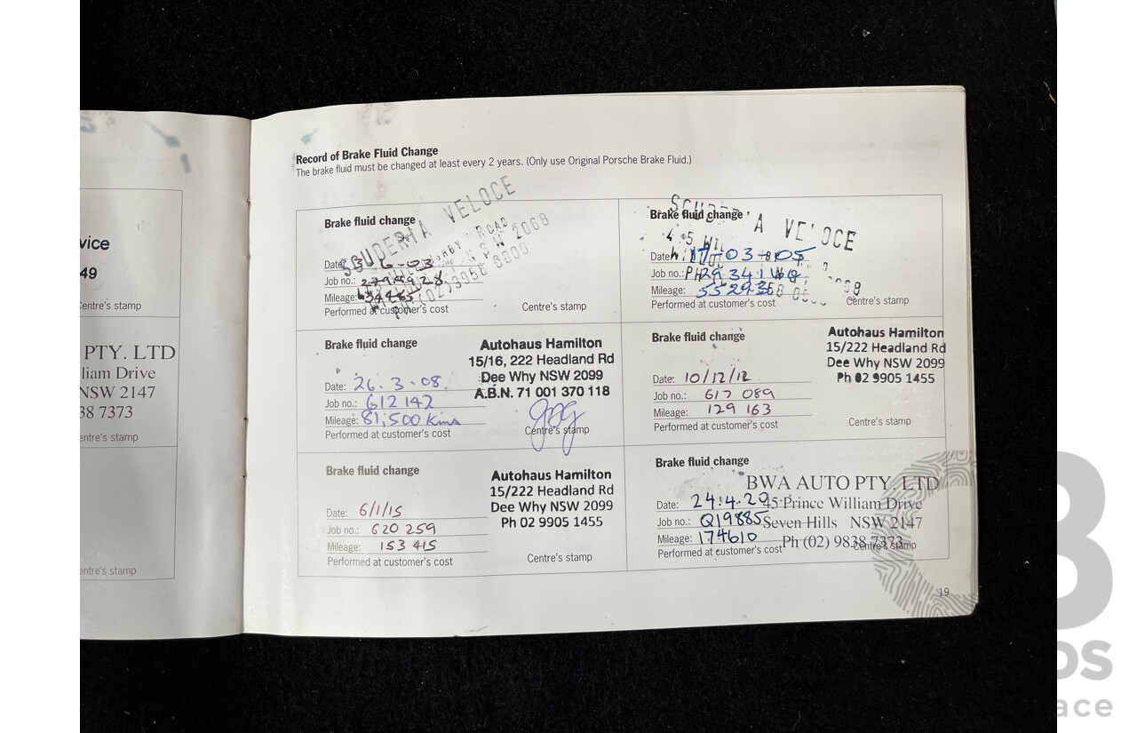 6/2001 Porsche Boxster 986 2d Roadster Arctic Silver 2.7L