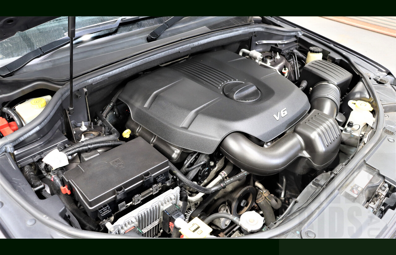 4/2014 Jeep Grand Cherokee Laredo (4x2) WK MY14 4d Wagon Grey 3.6L