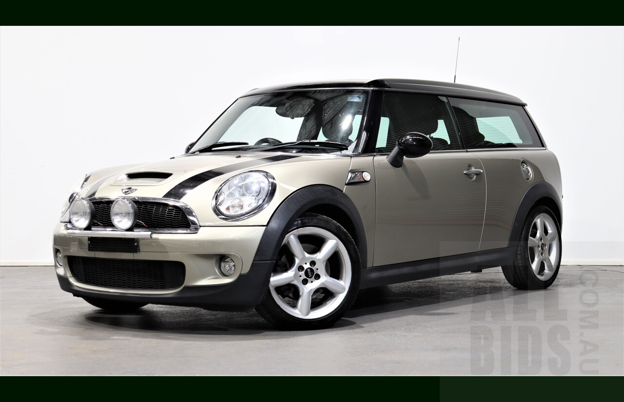 6/2008 Mini Cooper S Clubman Chilli R55 3d Wagon Sparkling Silver Metallic 1.6L Turbo