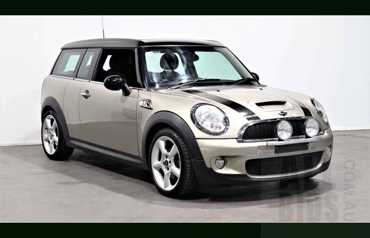 6/2008 Mini Cooper S Clubman Chilli R55 3d Wagon Sparkling Silver Metallic 1.6L Turbo