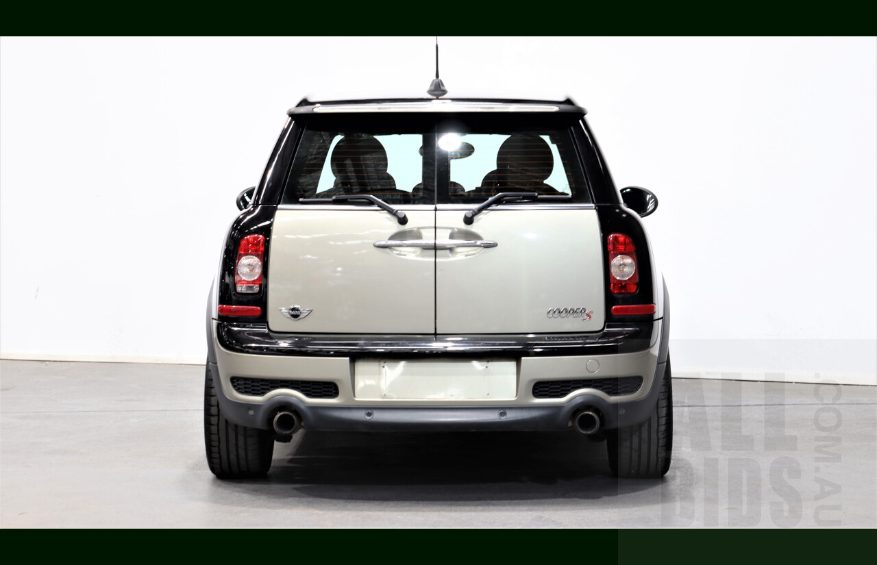 6/2008 Mini Cooper S Clubman Chilli R55 3d Wagon Sparkling Silver Metallic 1.6L Turbo
