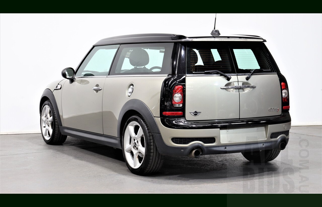 6/2008 Mini Cooper S Clubman Chilli R55 3d Wagon Sparkling Silver Metallic 1.6L Turbo