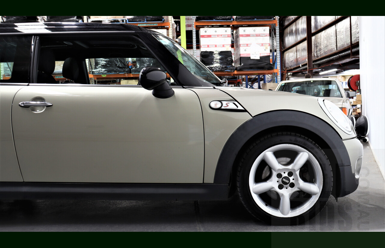 6/2008 Mini Cooper S Clubman Chilli R55 3d Wagon Sparkling Silver Metallic 1.6L Turbo