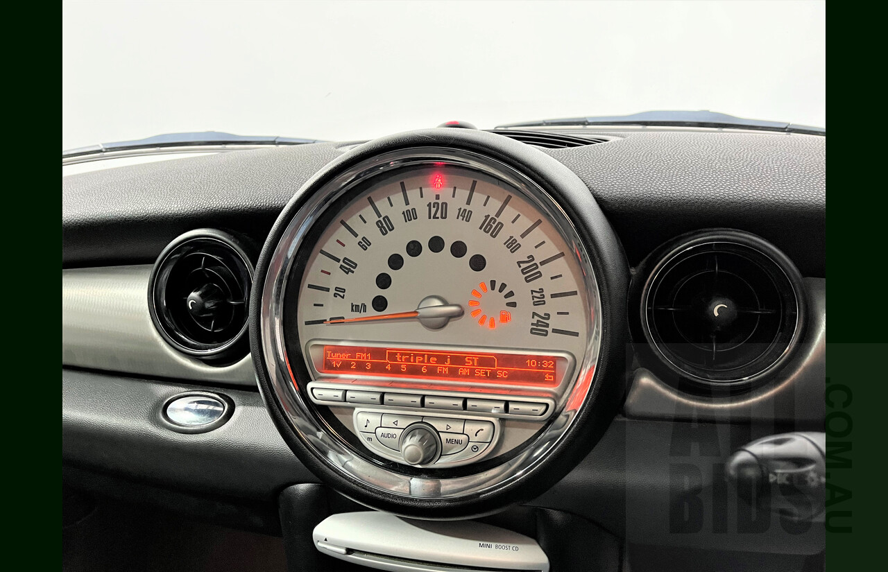 6/2008 Mini Cooper S Clubman Chilli R55 3d Wagon Sparkling Silver Metallic 1.6L Turbo