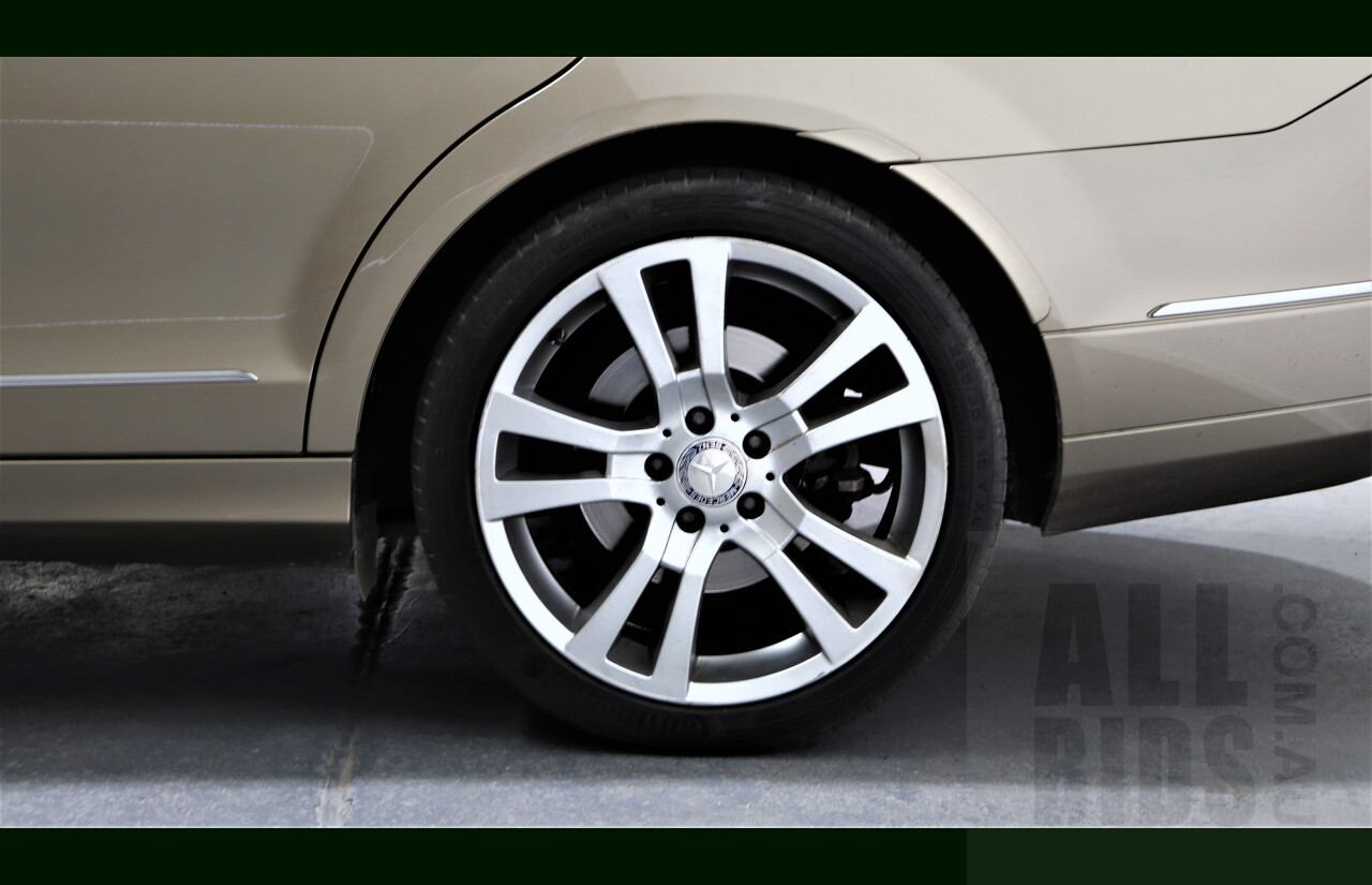 2/2011 Mercedes-Benz C220 CDI Avantgarde W204 MY10 4d Sedan Gold 2.1L Turbo Diesel