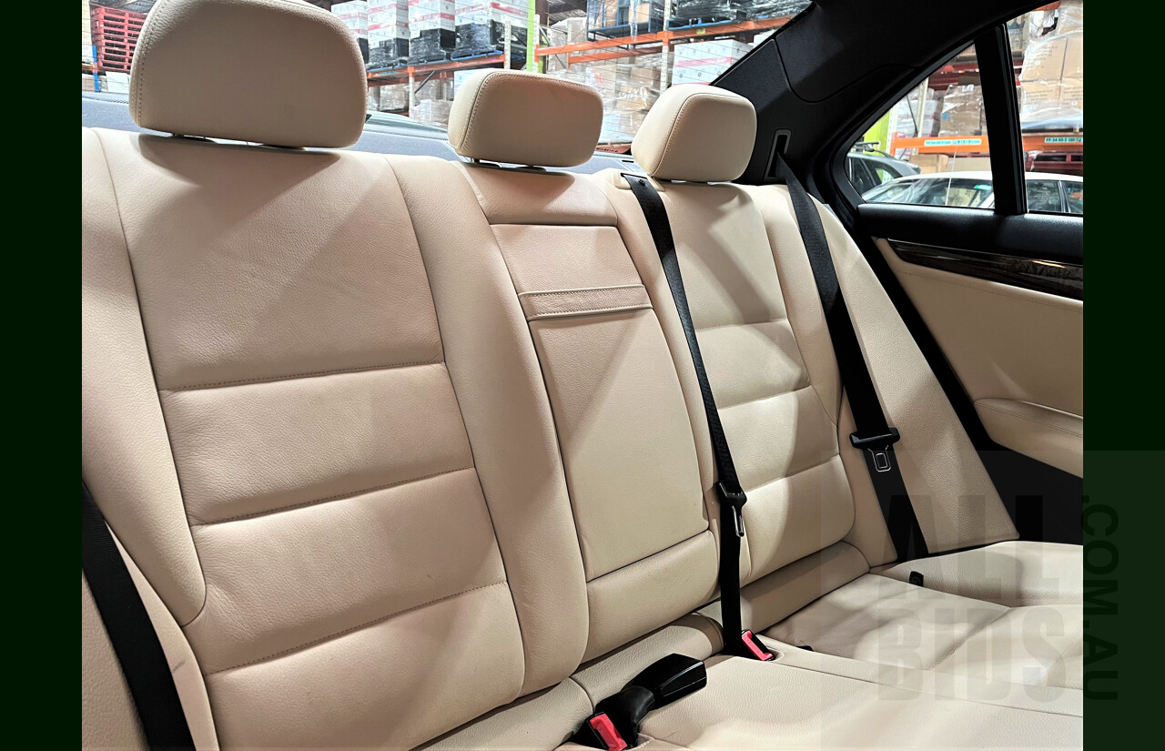 2/2011 Mercedes-Benz C220 CDI Avantgarde W204 MY10 4d Sedan Gold 2.1L Turbo Diesel
