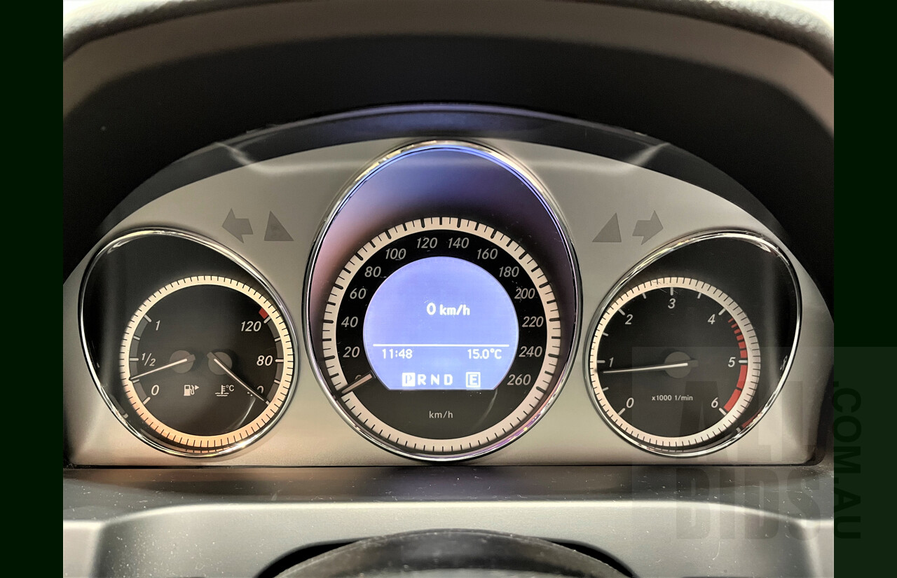2/2011 Mercedes-Benz C220 CDI Avantgarde W204 MY10 4d Sedan Gold 2.1L Turbo Diesel