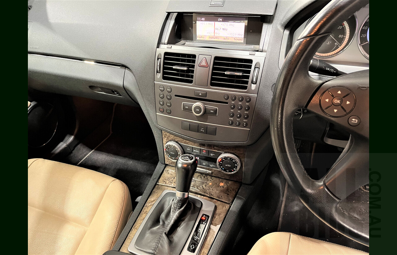 2/2011 Mercedes-Benz C220 CDI Avantgarde W204 MY10 4d Sedan Gold 2.1L Turbo Diesel