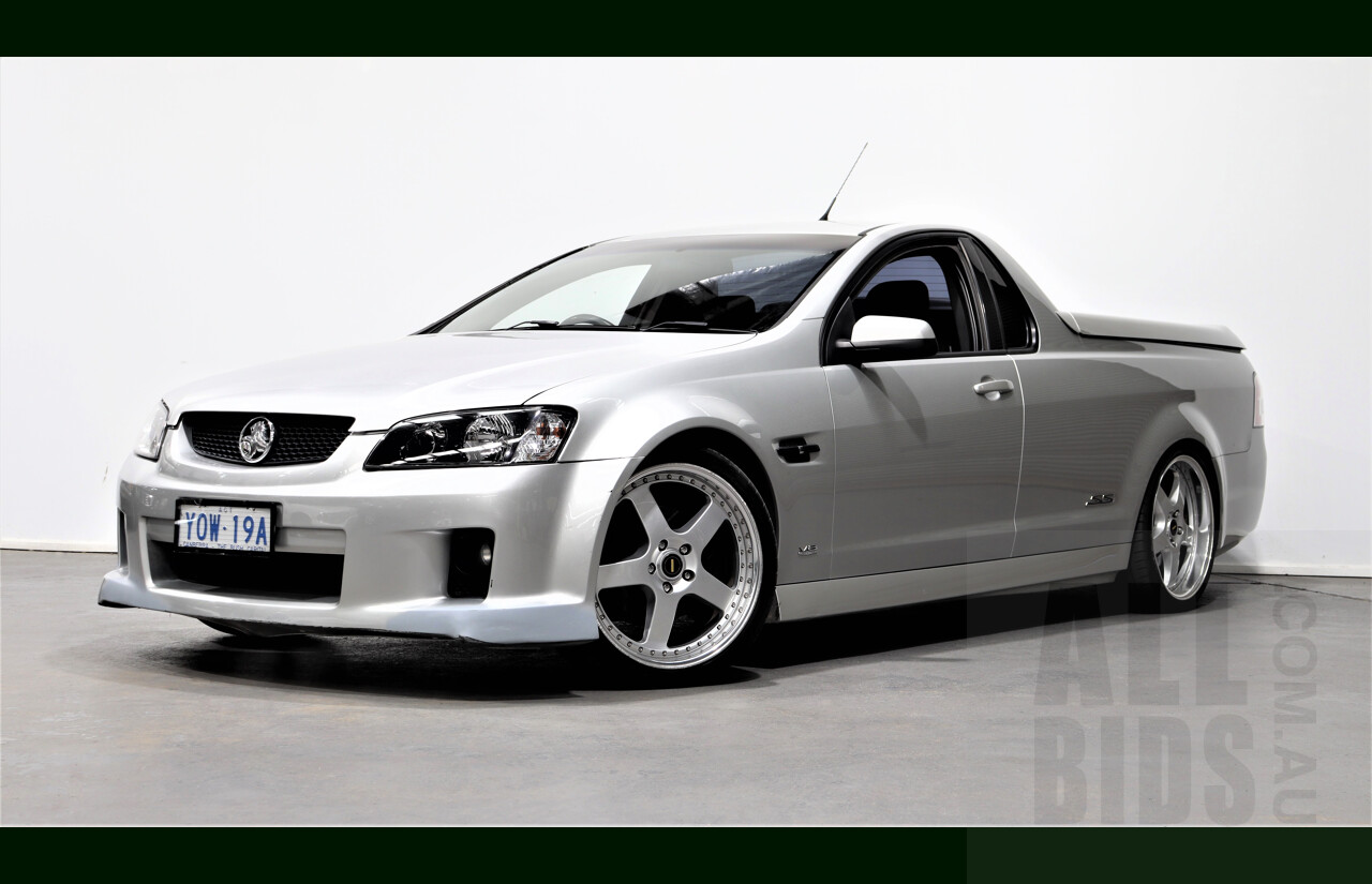 11/2007 Holden Commodore SS VE Utility Silver 6.0L V8