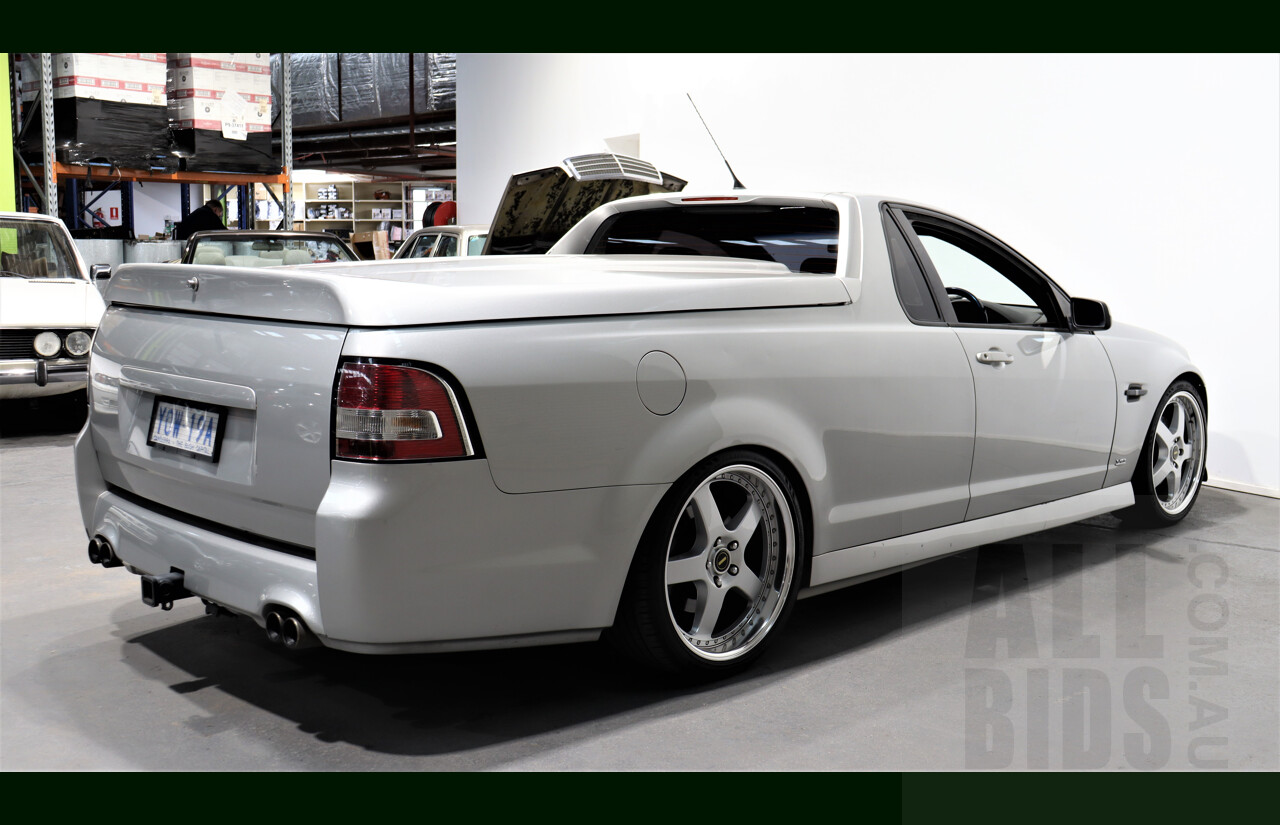 11/2007 Holden Commodore SS VE Utility Silver 6.0L V8