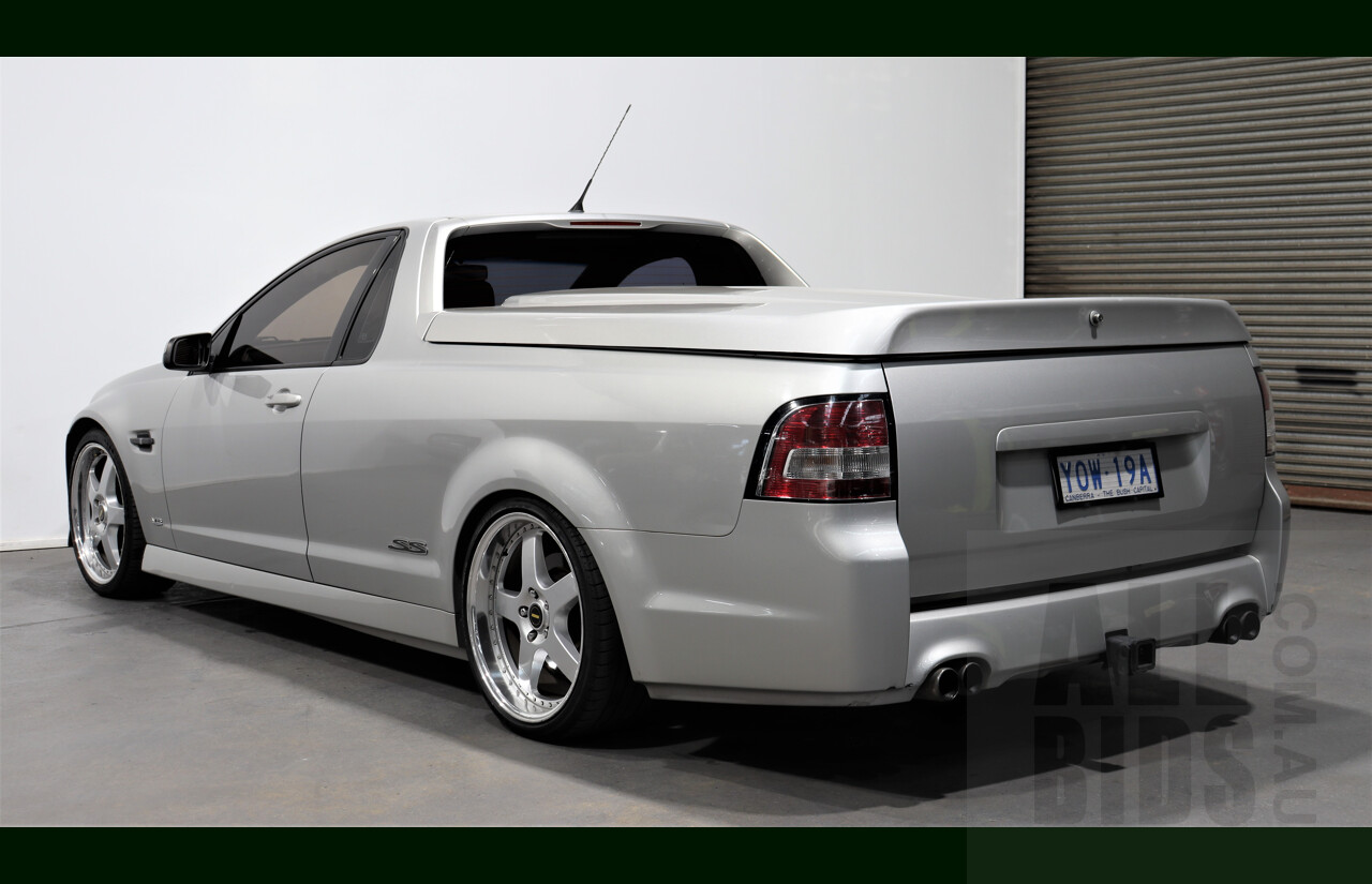 11/2007 Holden Commodore SS VE Utility Silver 6.0L V8