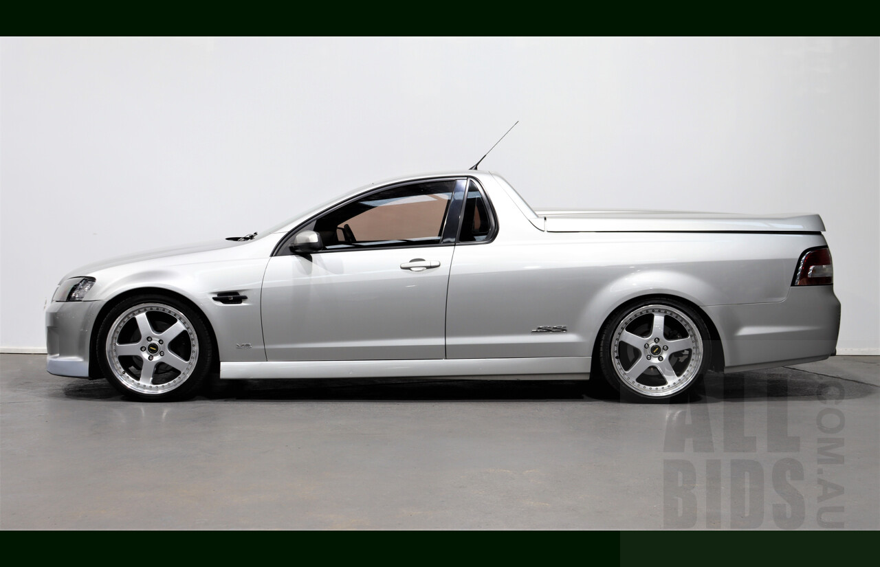 11/2007 Holden Commodore SS VE Utility Silver 6.0L V8