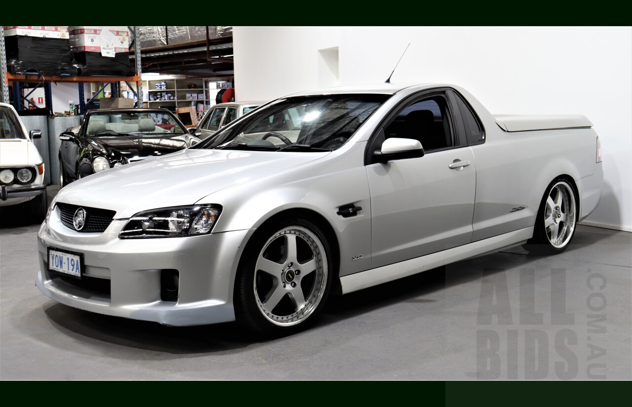 11/2007 Holden Commodore SS VE Utility Silver 6.0L V8