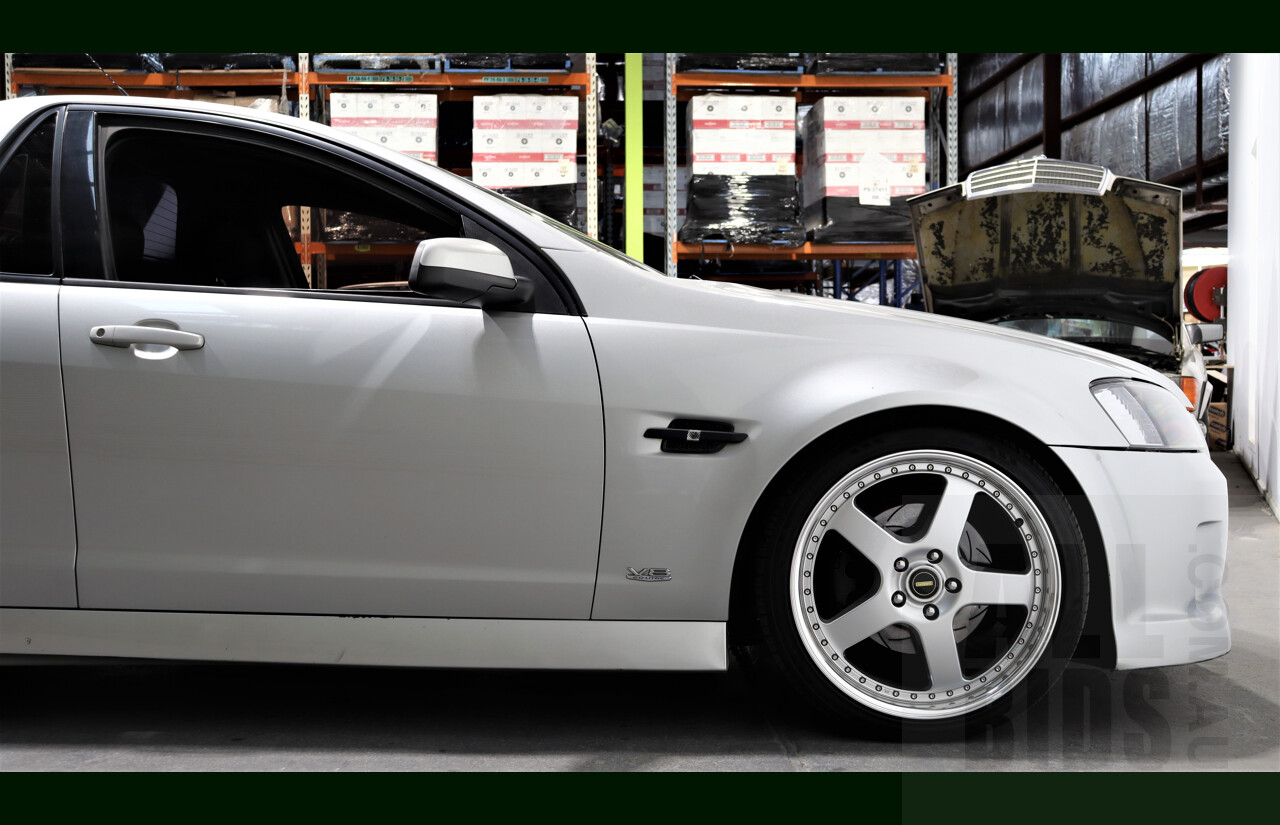 11/2007 Holden Commodore SS VE Utility Silver 6.0L V8