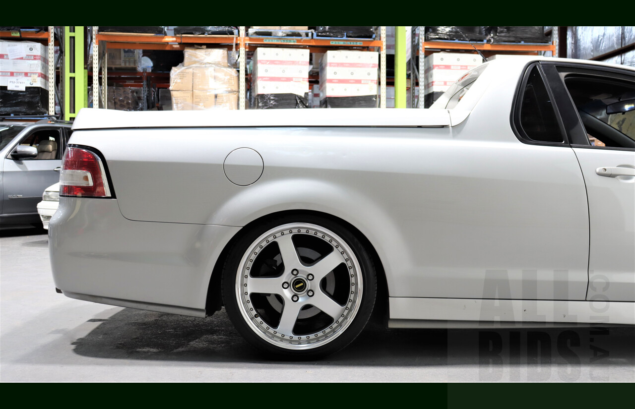 11/2007 Holden Commodore SS VE Utility Silver 6.0L V8
