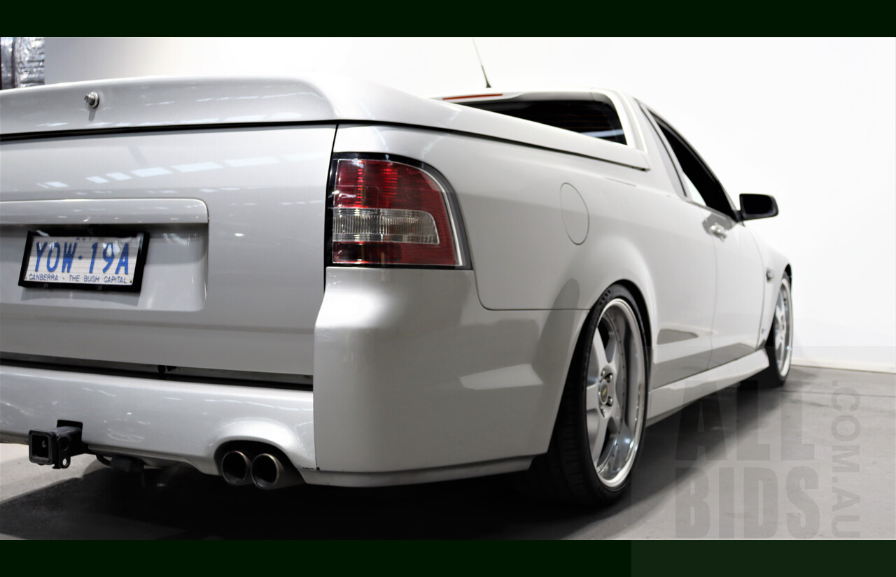 11/2007 Holden Commodore SS VE Utility Silver 6.0L V8