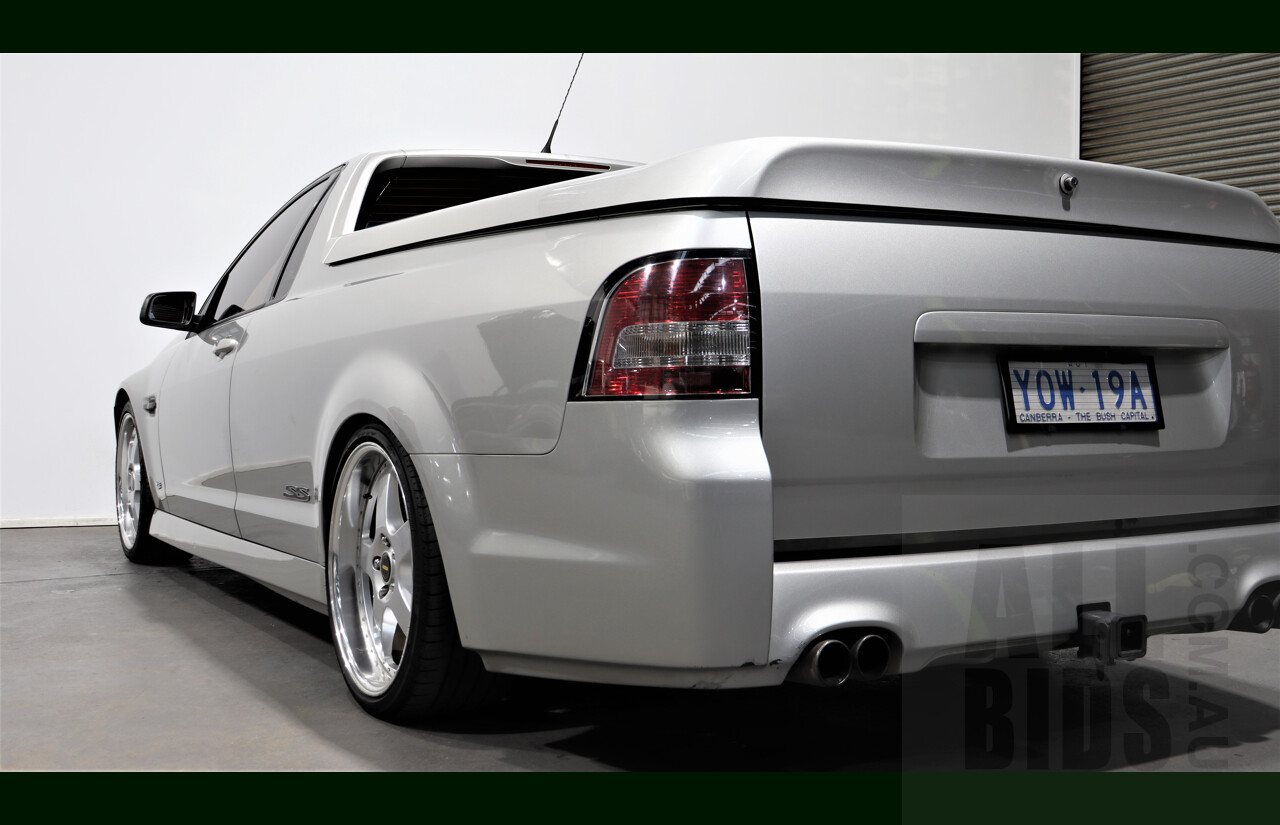 11/2007 Holden Commodore SS VE Utility Silver 6.0L V8