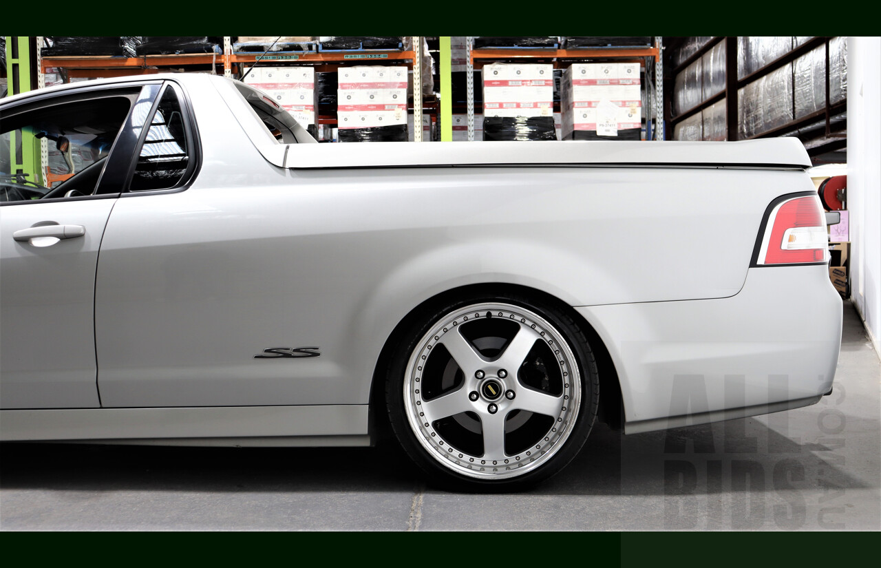 11/2007 Holden Commodore SS VE Utility Silver 6.0L V8