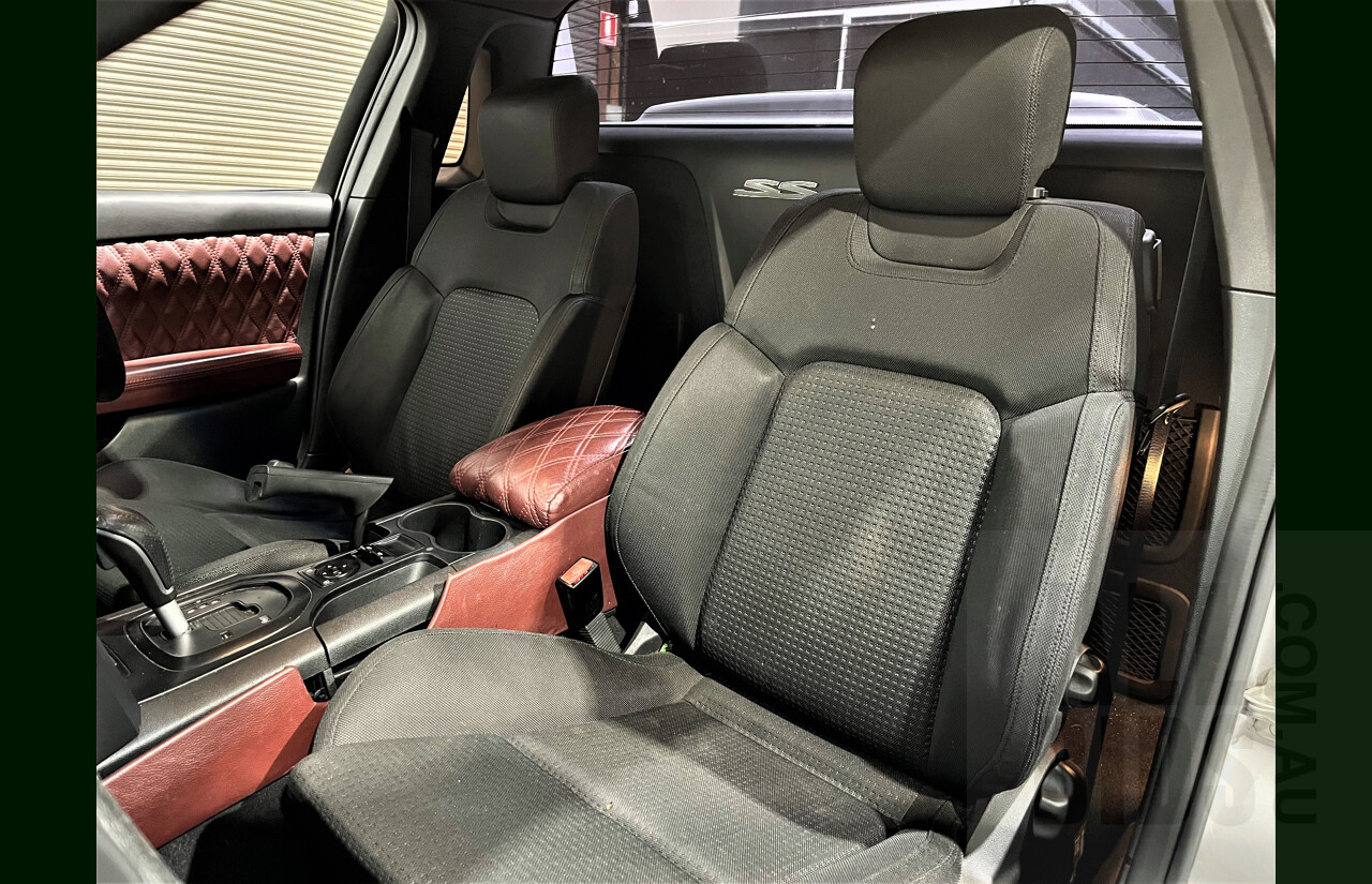 11/2007 Holden Commodore SS VE Utility Silver 6.0L V8