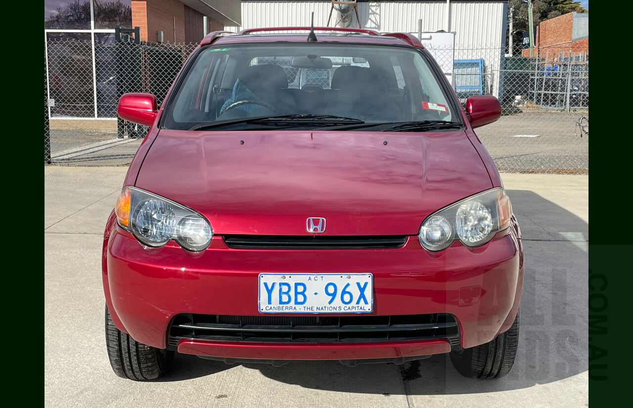 4/2000 Honda Hr-V (4x4) Sport  2d Wagon Red 1.6L