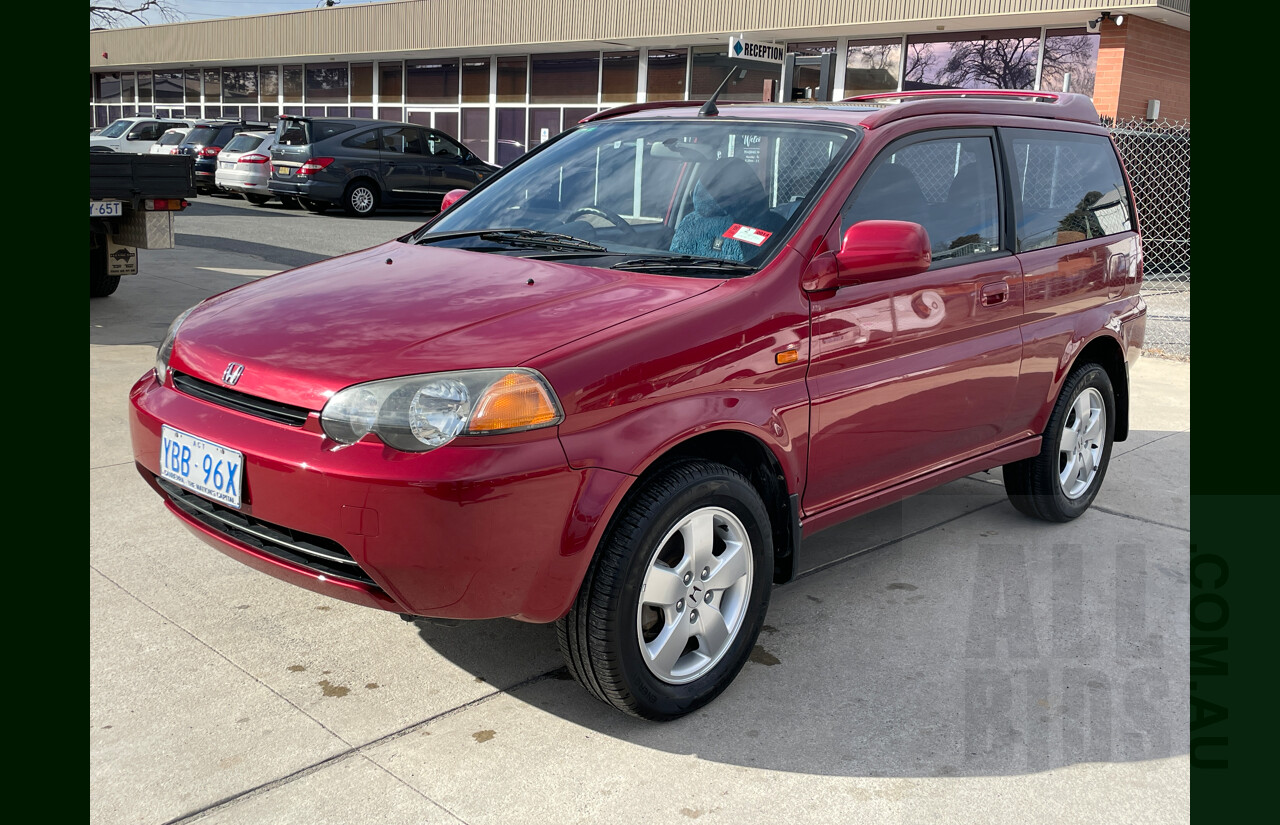4/2000 Honda Hr-V (4x4) Sport  2d Wagon Red 1.6L