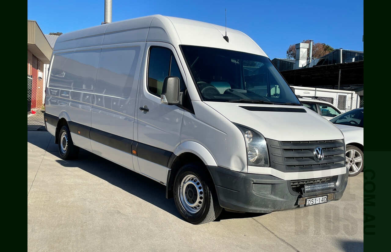 9/2017 Volkswagen Crafter 35 TDI 340 Jumbo Van White 2.0L