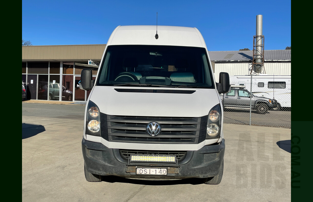 9/2017 Volkswagen Crafter 35 TDI 340 Jumbo Van White 2.0L