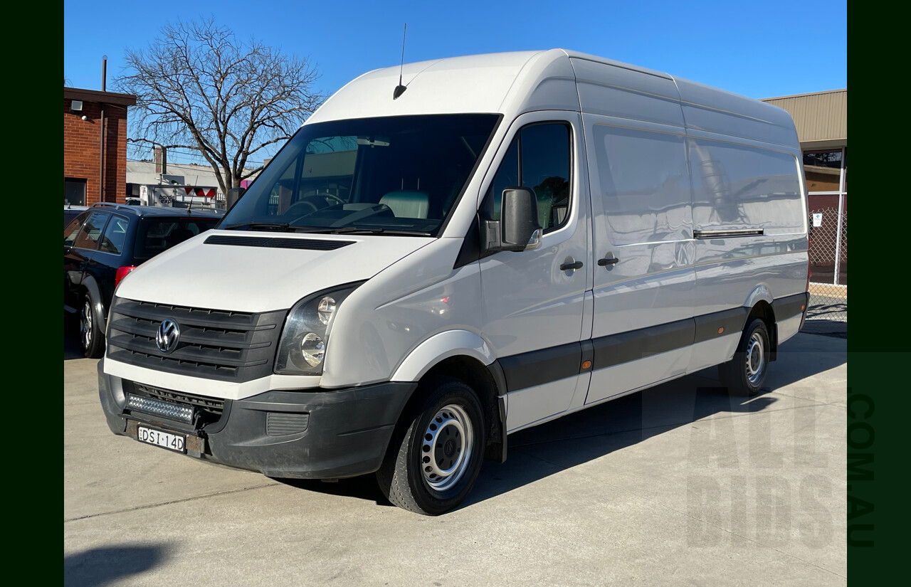 9/2017 Volkswagen Crafter 35 TDI 340 Jumbo Van White 2.0L