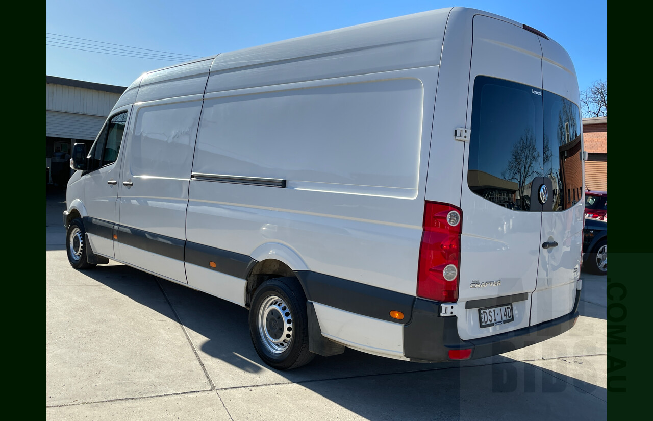 9/2017 Volkswagen Crafter 35 TDI 340 Jumbo Van White 2.0L
