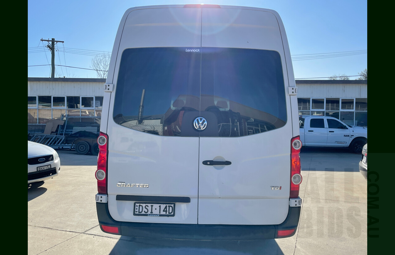 9/2017 Volkswagen Crafter 35 TDI 340 Jumbo Van White 2.0L