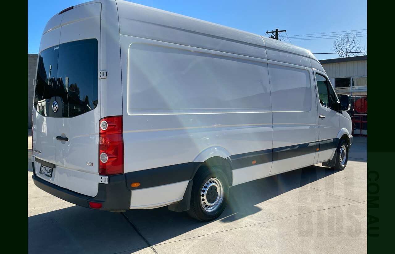 9/2017 Volkswagen Crafter 35 TDI 340 Jumbo Van White 2.0L