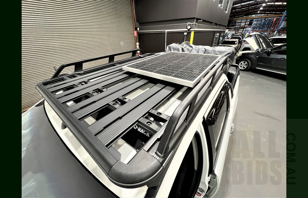 2/2016 Ford Ranger XLT 3.2 (4x4) PX Dual Cab Utility White 3.2L