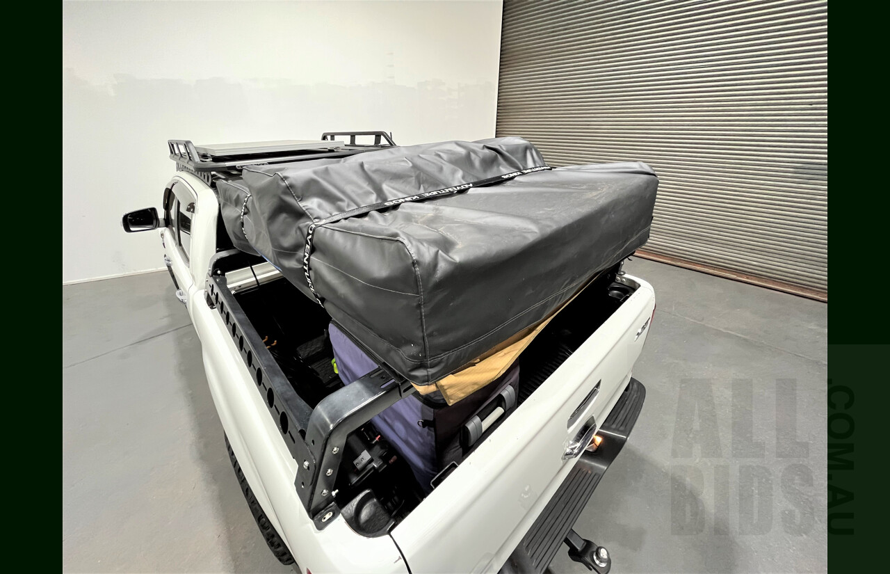 2/2016 Ford Ranger XLT 3.2 (4x4) PX Dual Cab Utility White 3.2L