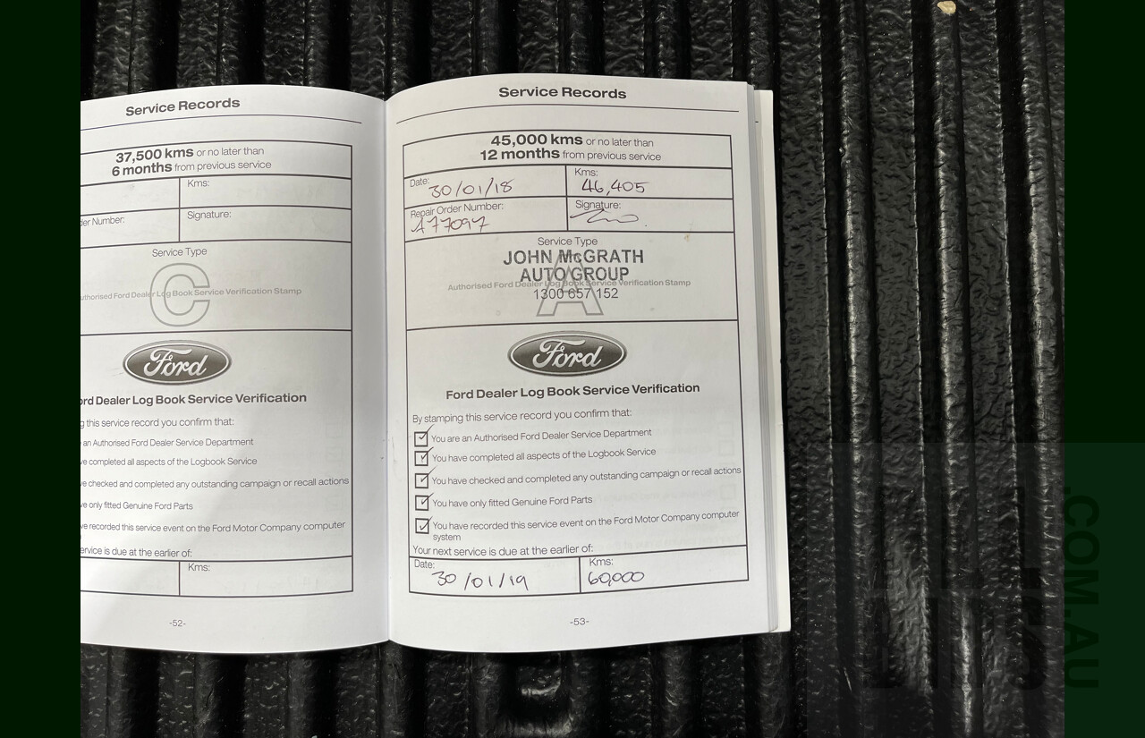 2/2016 Ford Ranger XLT 3.2 (4x4) PX Dual Cab Utility White 3.2L