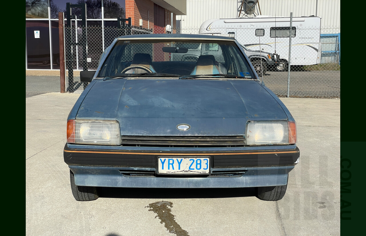 7/1984 Ford Falcon GL XE 4d Sedan Blue 4.1L