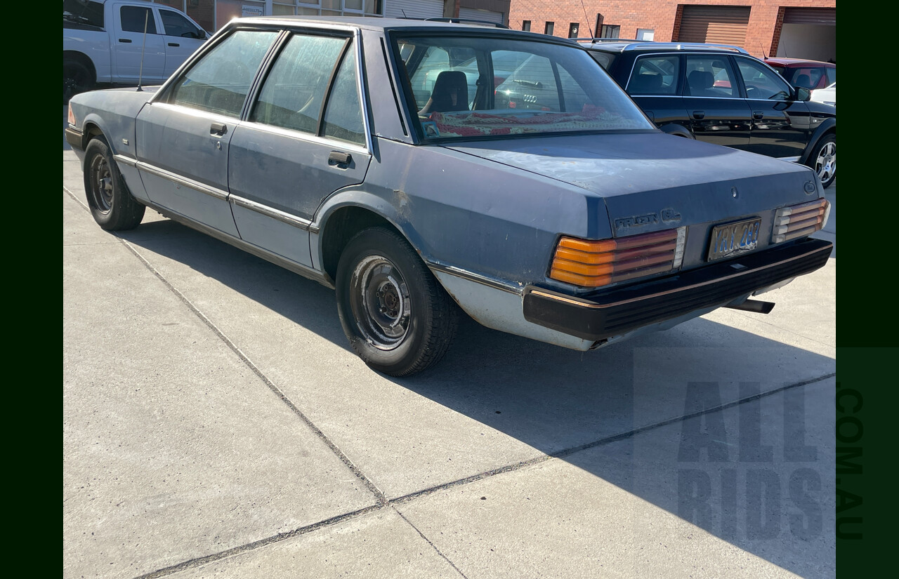 7/1984 Ford Falcon GL XE 4d Sedan Blue 4.1L