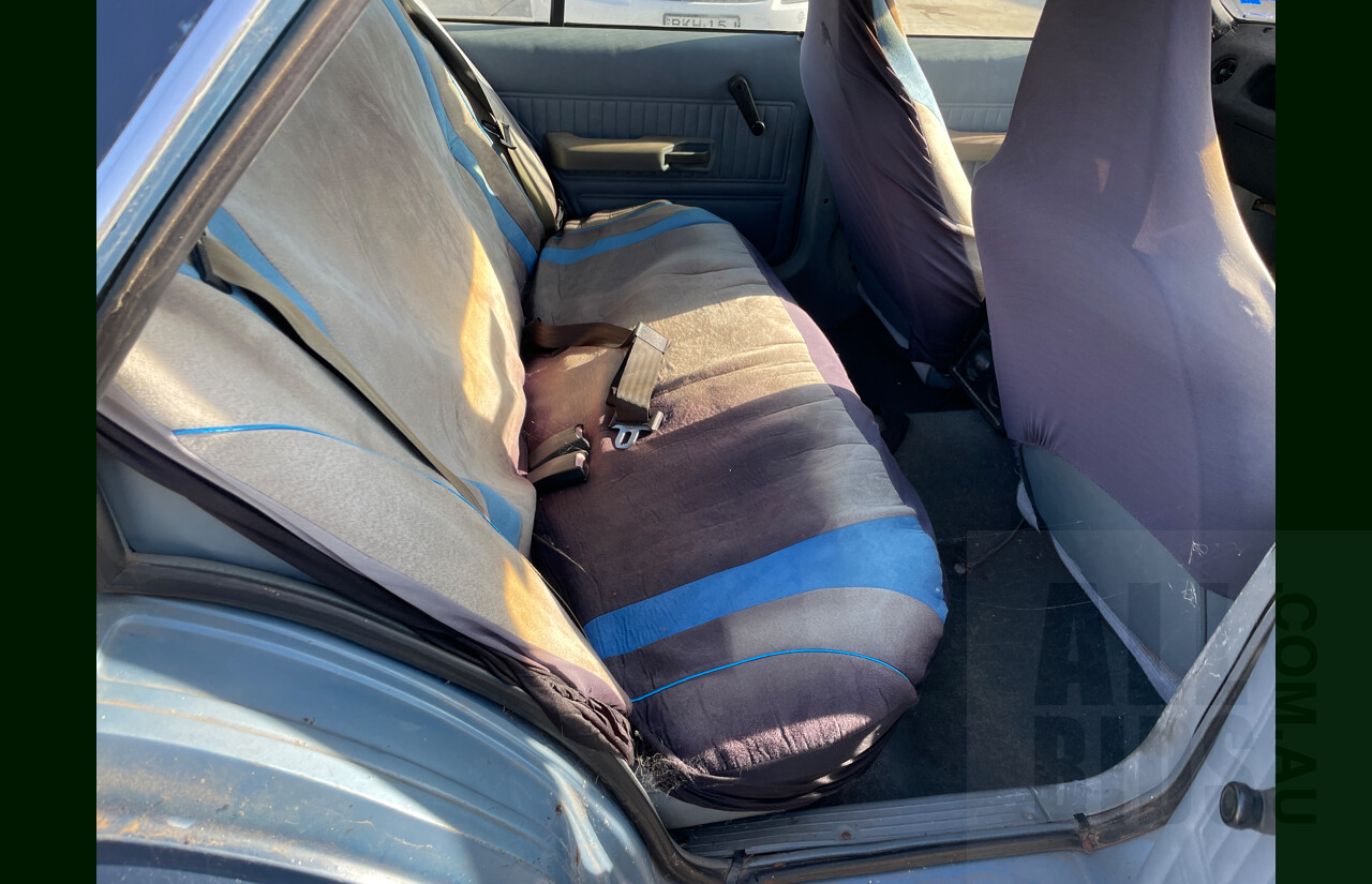 7/1984 Ford Falcon GL XE 4d Sedan Blue 4.1L