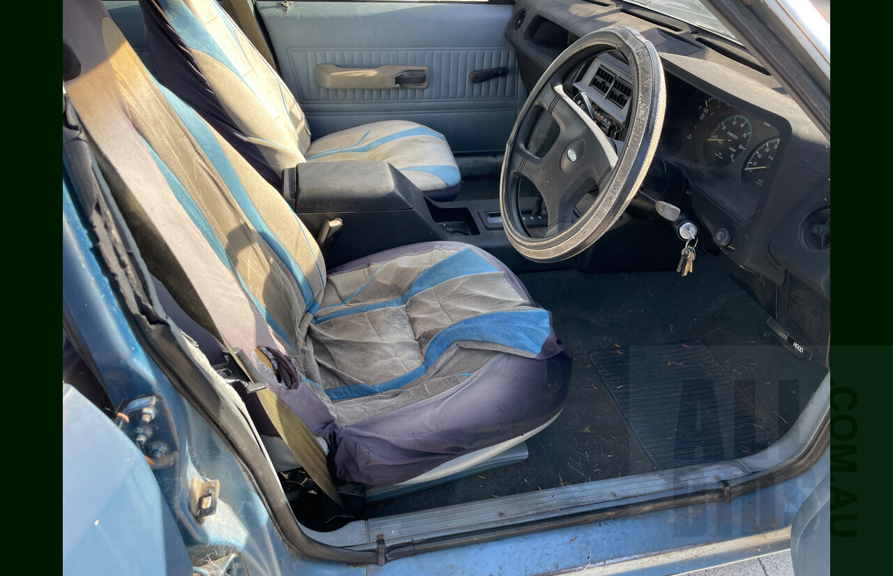 7/1984 Ford Falcon GL XE 4d Sedan Blue 4.1L