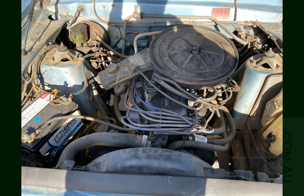 7/1984 Ford Falcon GL XE 4d Sedan Blue 4.1L