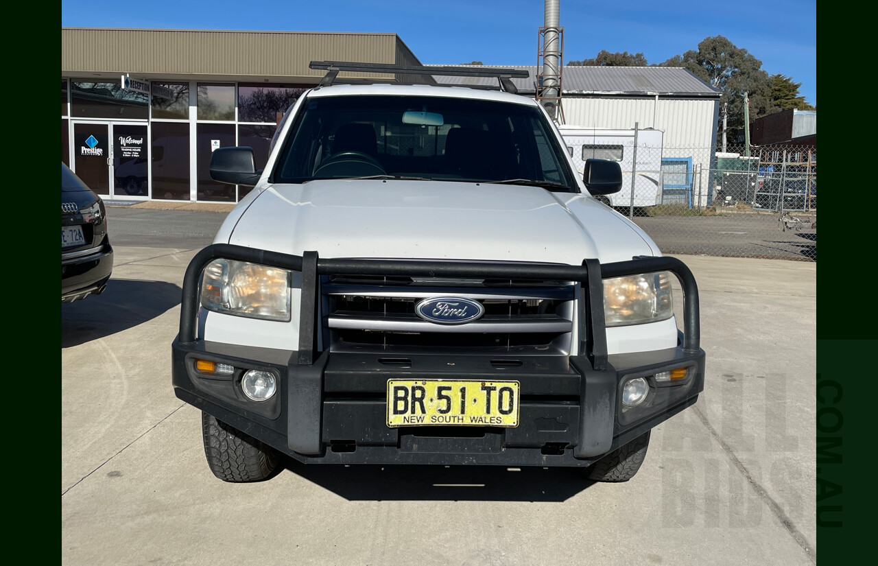 4/2007 Ford Ranger XL (4x4) PJ Dual Cab P/Up White 3.0L