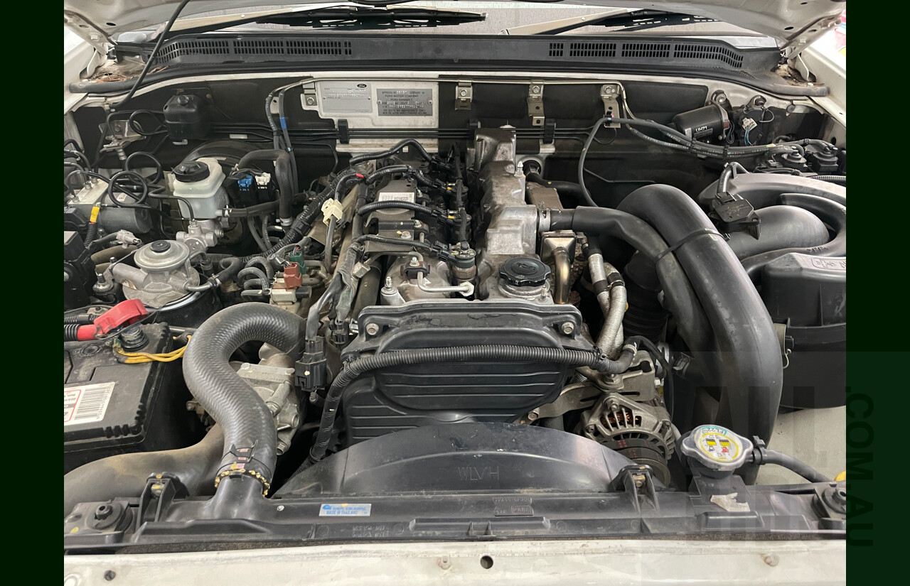 4/2007 Ford Ranger XL (4x4) PJ Dual Cab P/Up White 3.0L