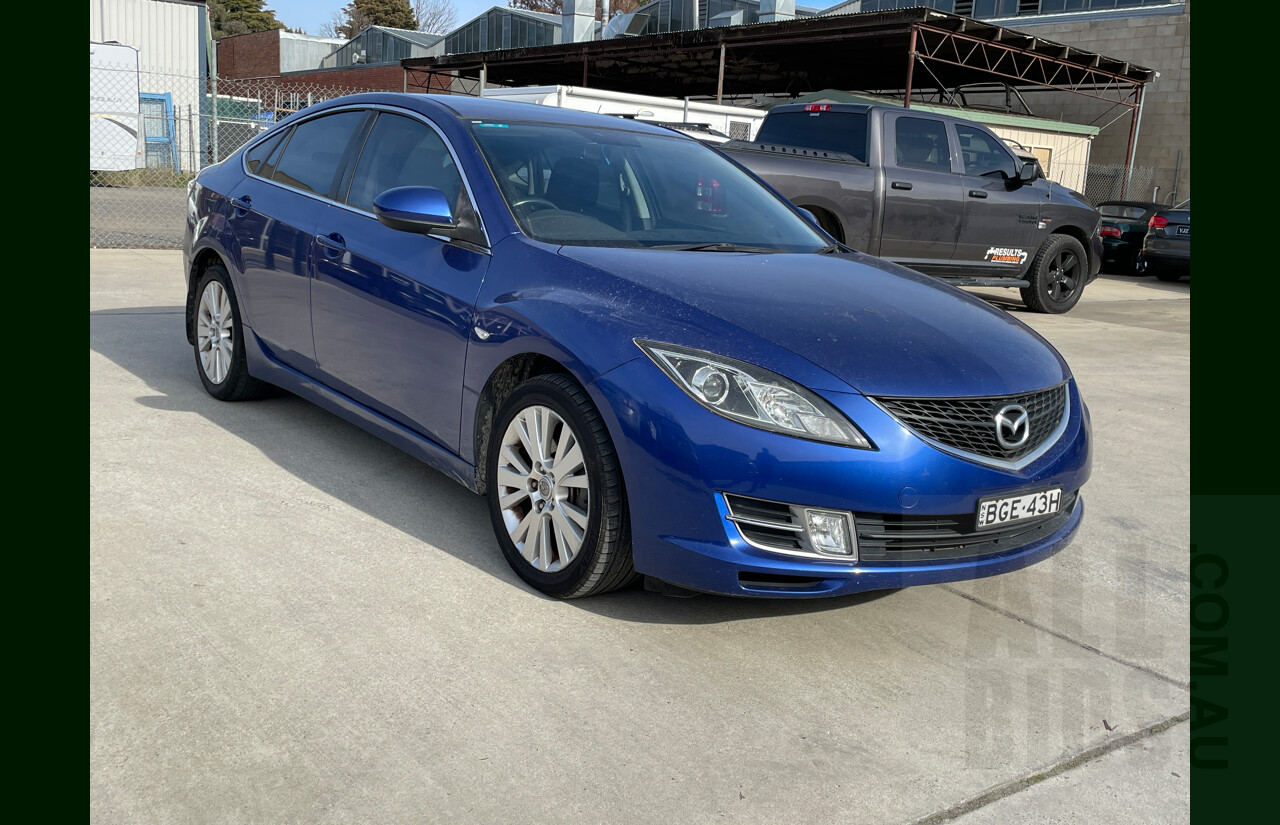 3/2008 Mazda Mazda6 Classic GH 5d Hatchback Blue 2.5L