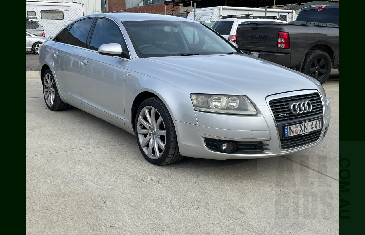 4/2006 Audi A6 3.0 TDi Quattro 4F 4d Sedan Silver 3.0L