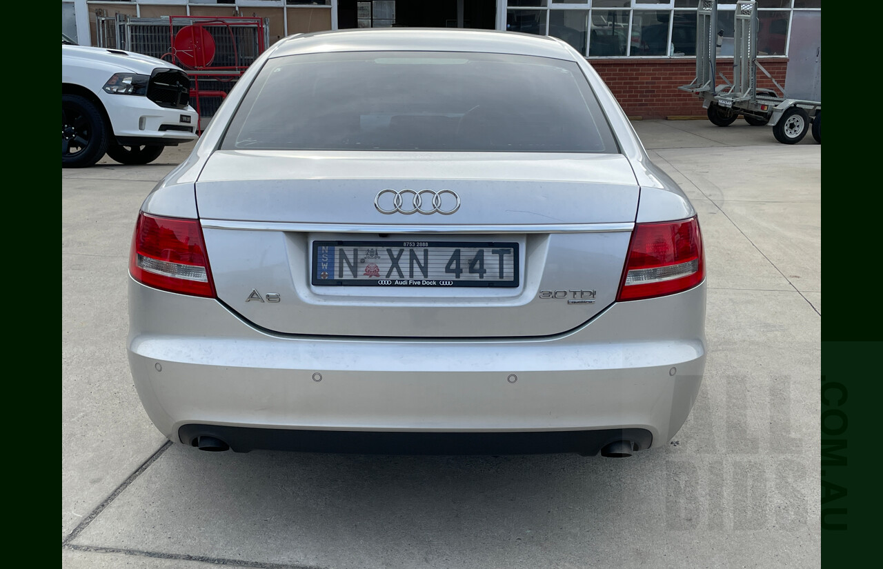 4/2006 Audi A6 3.0 TDi Quattro 4F 4d Sedan Silver 3.0L