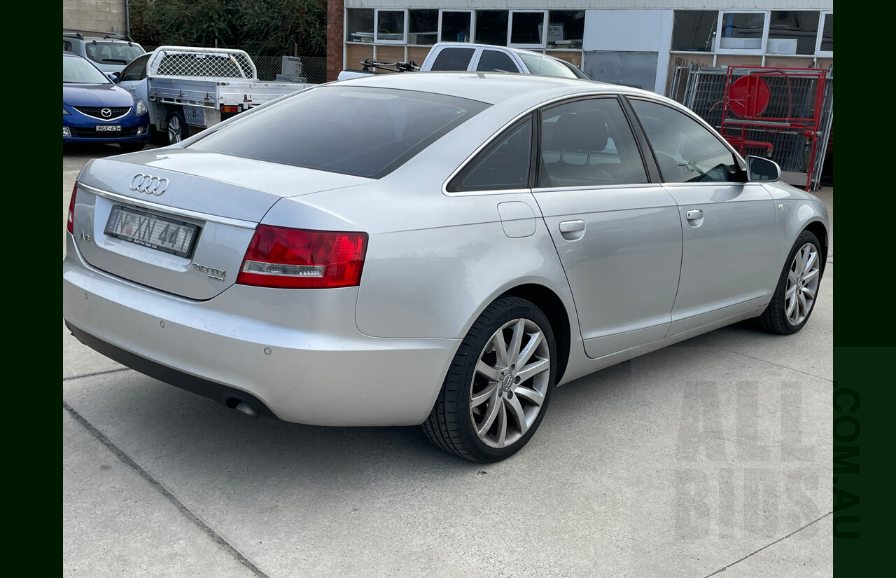 4/2006 Audi A6 3.0 TDi Quattro 4F 4d Sedan Silver 3.0L