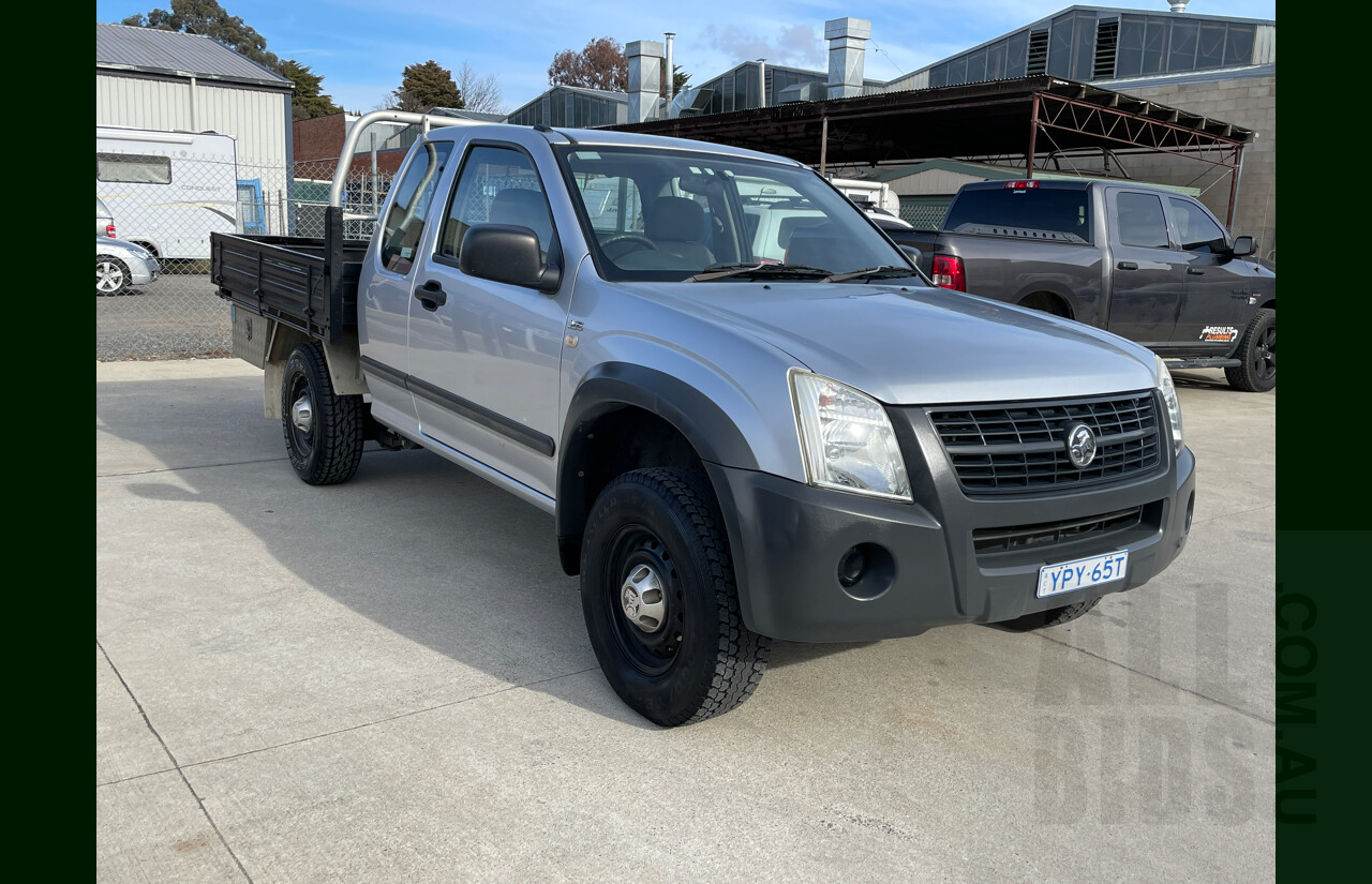 1/2007 Holden Rodeo LX RA MY07 C/Chas Silver 3.6L