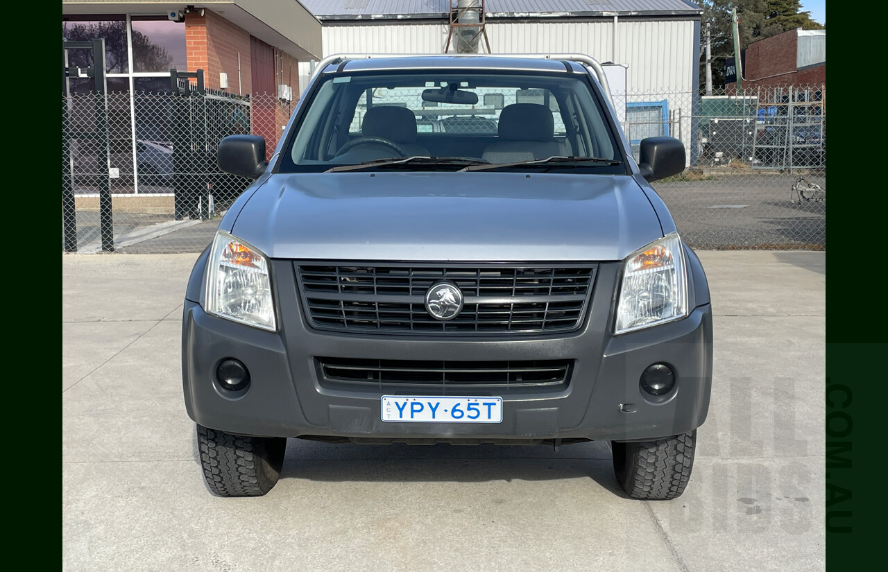 1/2007 Holden Rodeo LX RA MY07 C/Chas Silver 3.6L