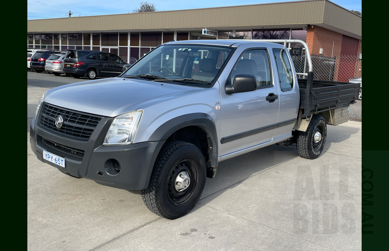 1/2007 Holden Rodeo LX RA MY07 C/Chas Silver 3.6L