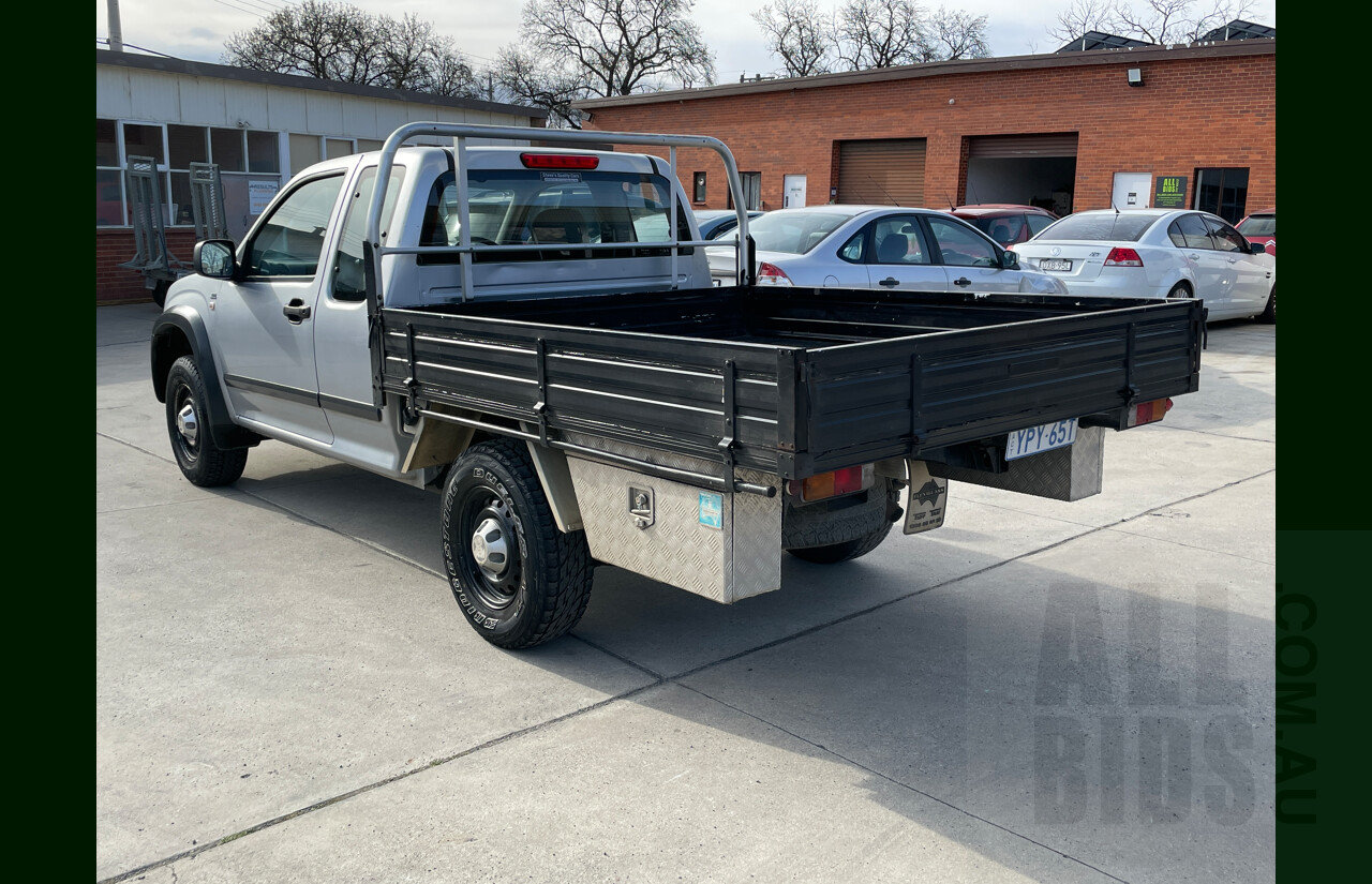 1/2007 Holden Rodeo LX RA MY07 C/Chas Silver 3.6L