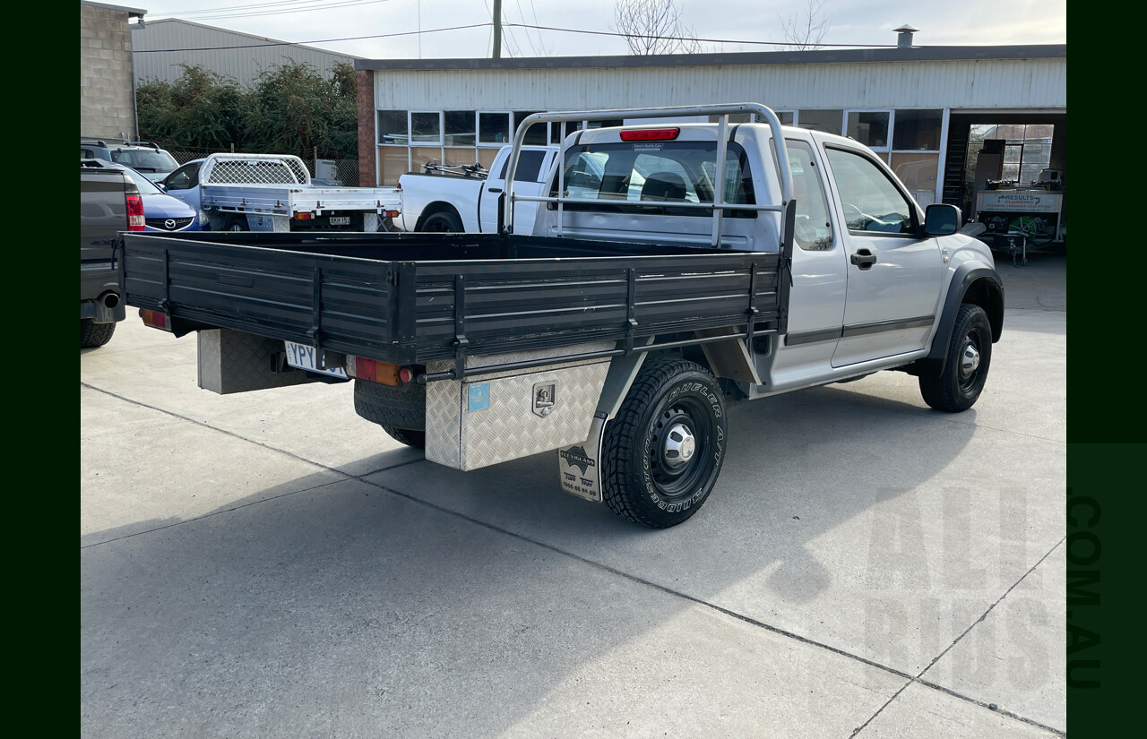 1/2007 Holden Rodeo LX RA MY07 C/Chas Silver 3.6L